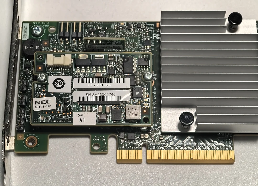 LSI / NEC MegaRAID 9362-8i 2G RAID Controller CARD SAS3 12Gb SATA3 RAID 0,1,5,6,10,50,60 =9361-8i