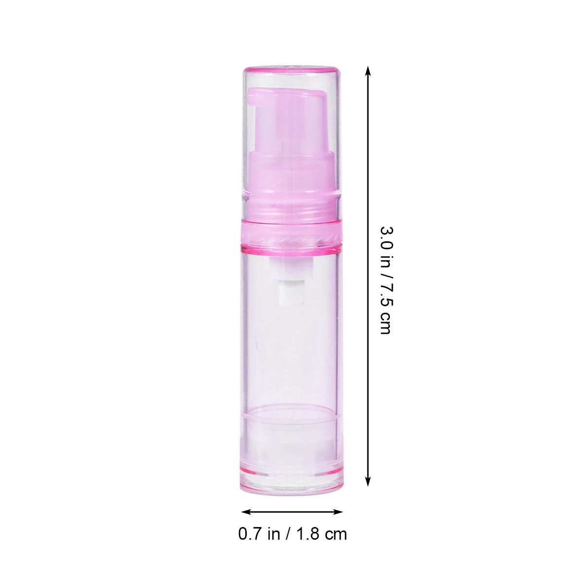 

6 Pcs Filling Vacuum Bottle Travel Empty Foam Pump Bottles Airless Jars Toiletry