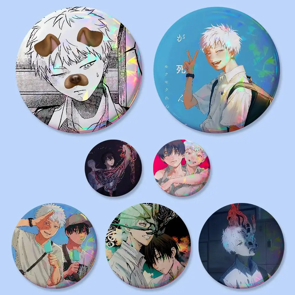 The Summer Hikaru Died Abzeichen, runde, kreative Anstecknadel, Brosche, Taschen-Deko-Accessoires, für Fans, zum Sammeln, als Geschenk für Freunde