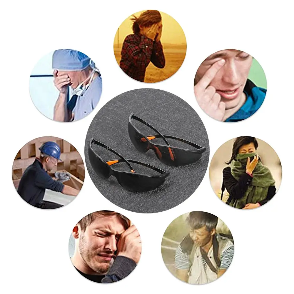 1pcs Anti-shock Soft Work Lab Spectacles Eyewear Laser Protection Eyes Protector Goggles Safety Glasses