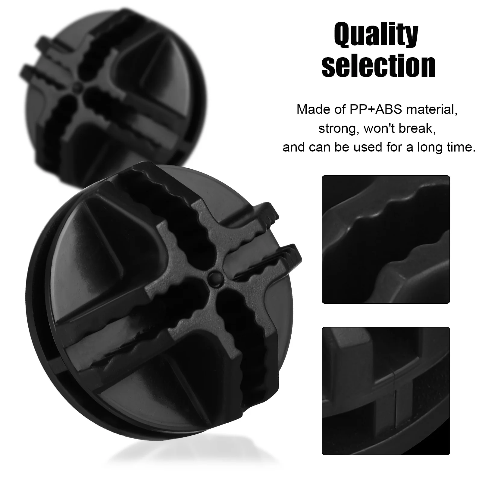 30 قطعة بطاقة المفاجئة خزانة منظم موصلات البلاستيك شبكة مكعب المشابك لرفوف الأسلاك تخزين خزانة مقسم