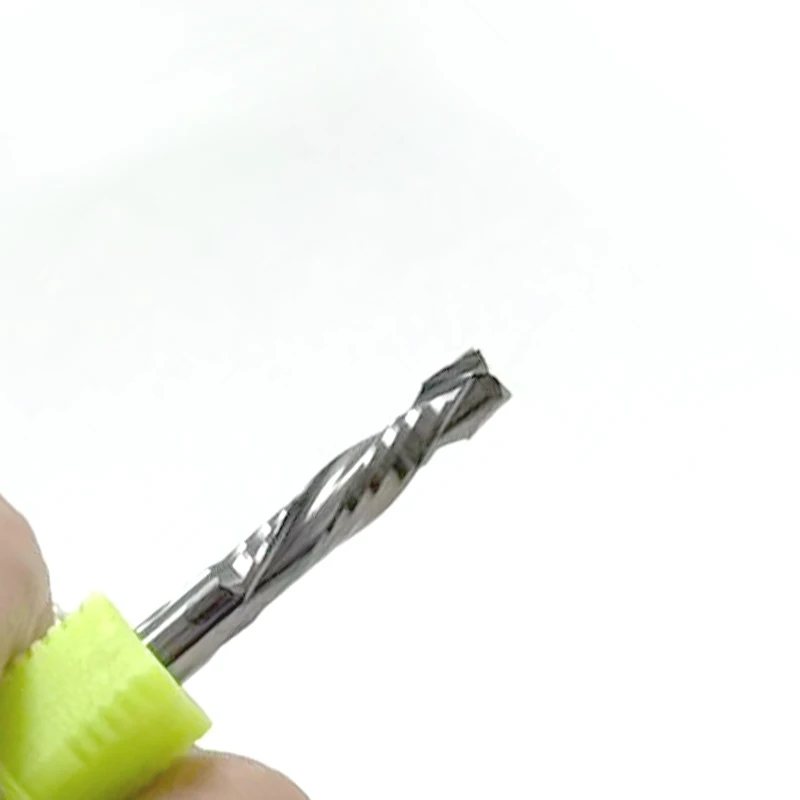 1Pc 2 Flutes Spiral Carbide Bits - UP & DOWN Cut, for Compression Wood End Milling on CNC Router