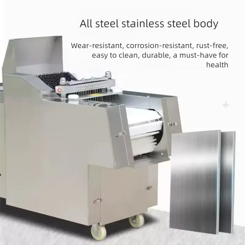 High Quality Chicken Meat Fresh Meat Goat Meat Cube Kebab Cutting Machine Cutter