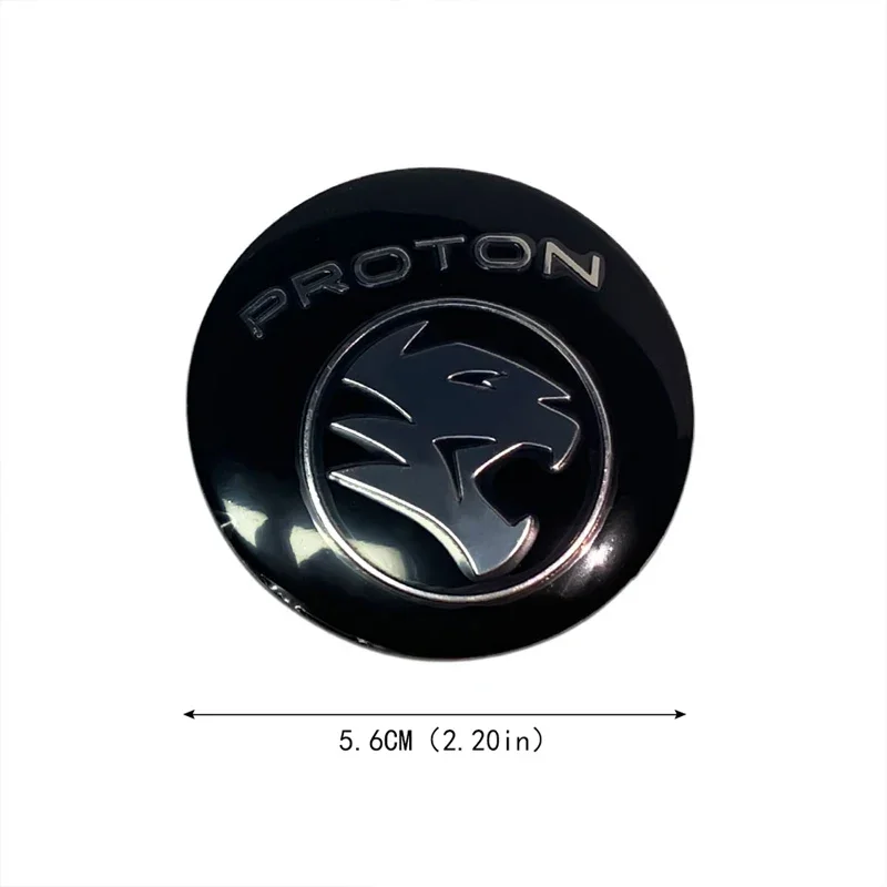 4pcs 56mm Car Wheel Hub Caps Center Sticker for Proton Logo Gen-2 R3 Inspira Savvvy Persona Sage Waja Wira Exora