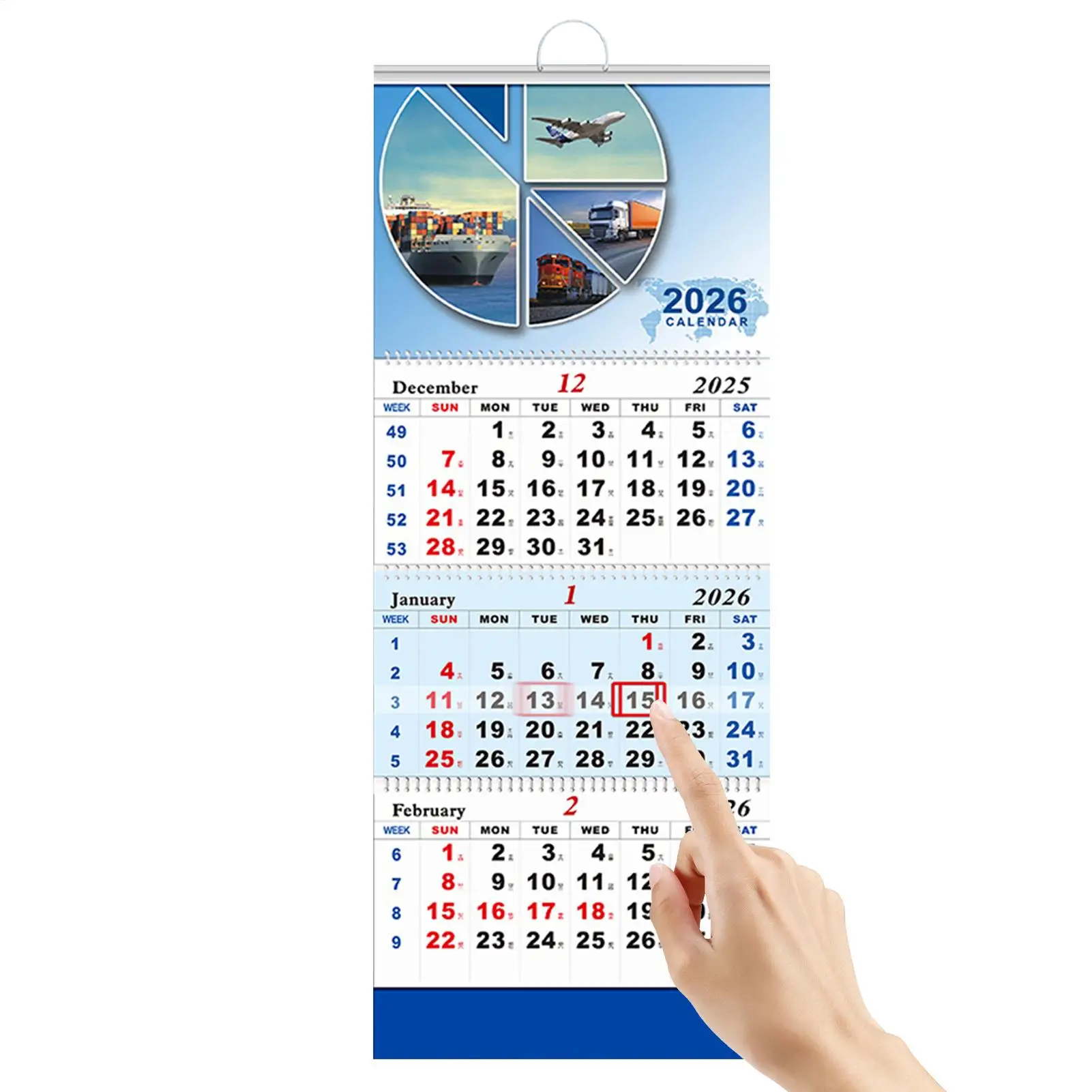 

Календарь на 2026 года, домашний планировщик на 3 месяца, вертикальный подвесной настенный календарь, планировщик, организация расписания, праздничный календарь для семьи