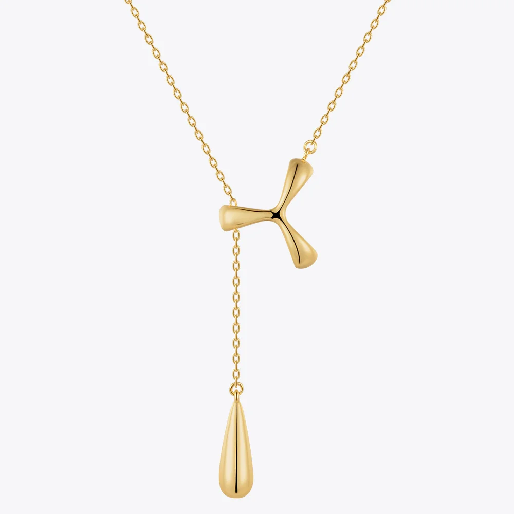 ENFASHION Windmill Drip Necklace For Women New In Gold Color Pendants Necklaces Fashion Jewelry Party Collares Para Mujer P3328