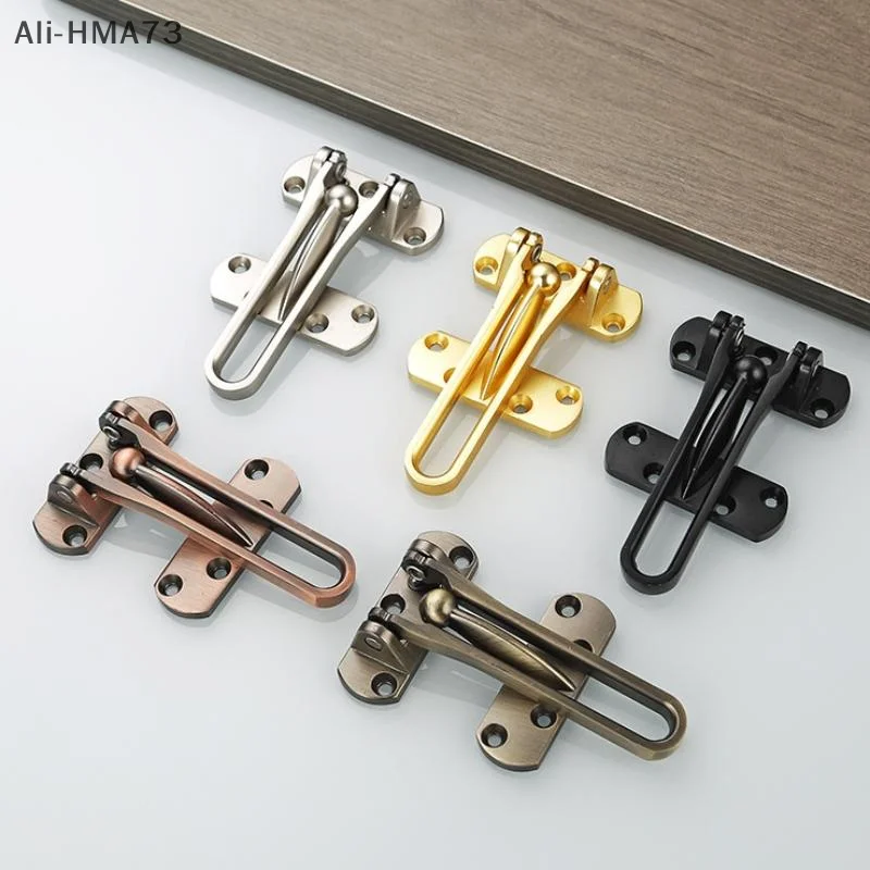 (YY) 1 قطعة مكافحة سرقة مشبك الباب مشبك مزلاج الباب قفل الباب مشبك غلق بمشبك الباب مكافحة قفل مشبك المنزلية سماكة كتم مكافحة الصدأ