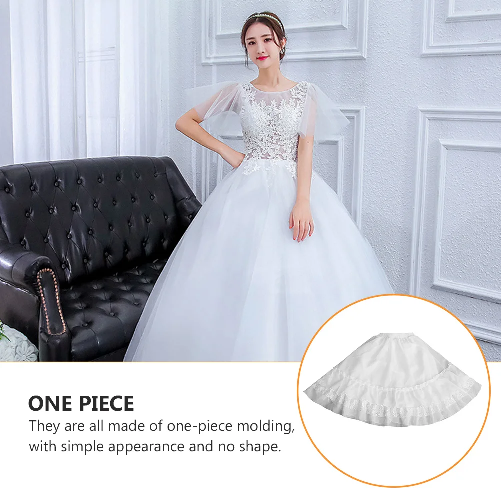 

1Pcs Puff Skirt Petticoat 45cm High Quality Underskirt for Wedding Lolita Dress Party Gauze Bubble Skirt Fashion Petticoat