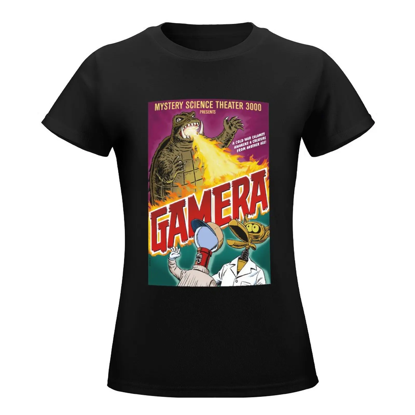 MST3K - Gamera \t T-Shirt shirts graphic tees quick drying customs Women clothes