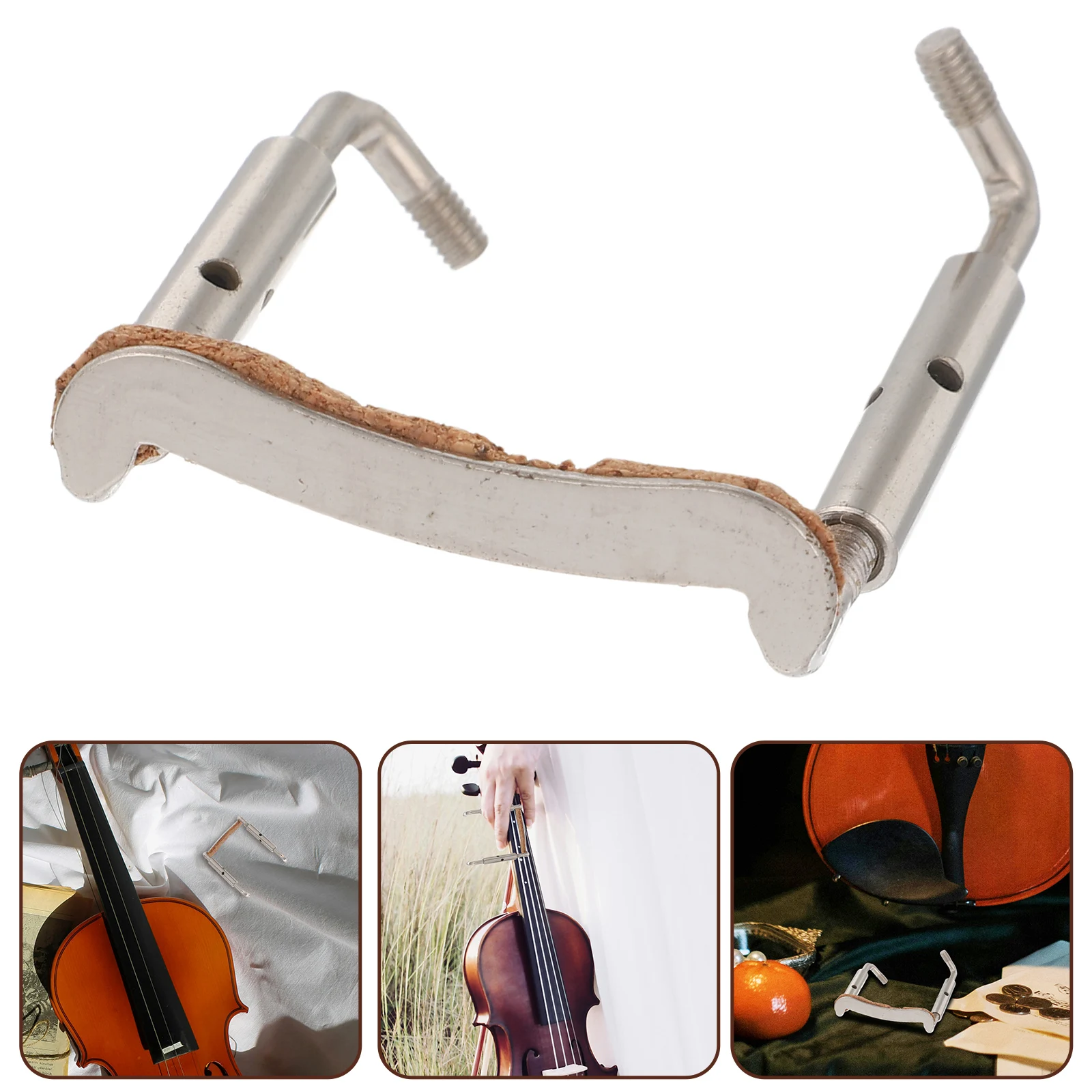 

Violin Chin Rest Screws Accessories for Viola Major Shoulder Alloy Fix Clamp Bow Parts Instrument