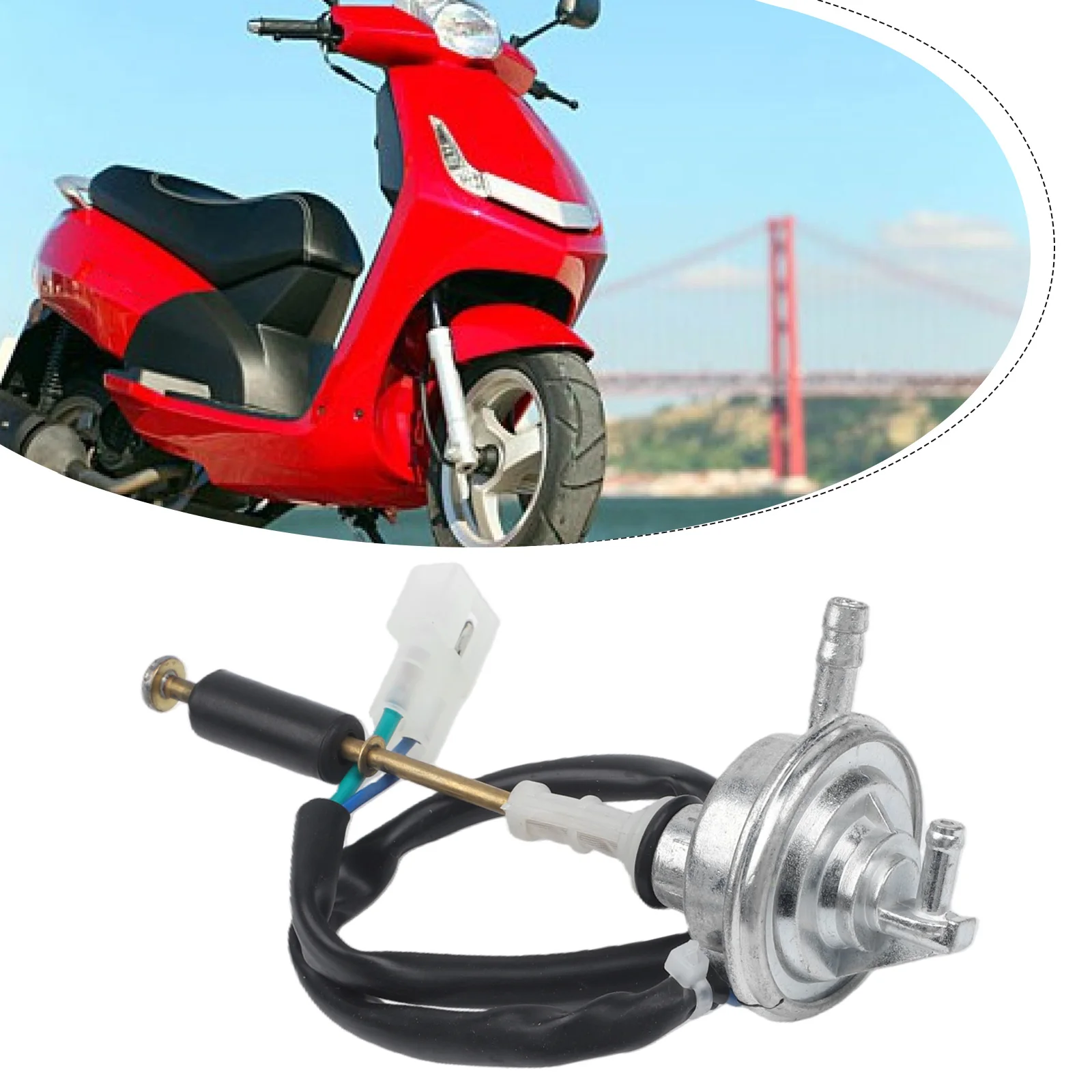 Motorcycle Fuel System Fuel Tap Petcock Direct Replacement Fuel Valve Direct Replacement Direct Replacement For VIVACITY 125 view 6