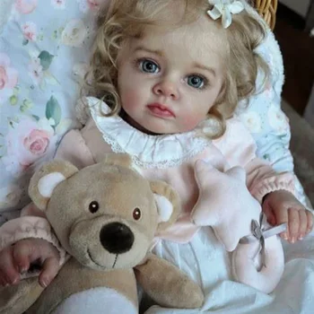 23 inch Tutti reborn doll kit with COA rare limited sold out edition cute baby DIY unfinished unpainted doll parts blank doll kit