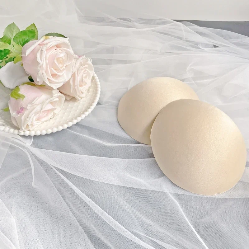 

4 Pairs/ Lot New High-quality Breathable Swimsuits, Wedding Sponge Chest Pads, Chest Support Pads, Size Chest Gathering Pads