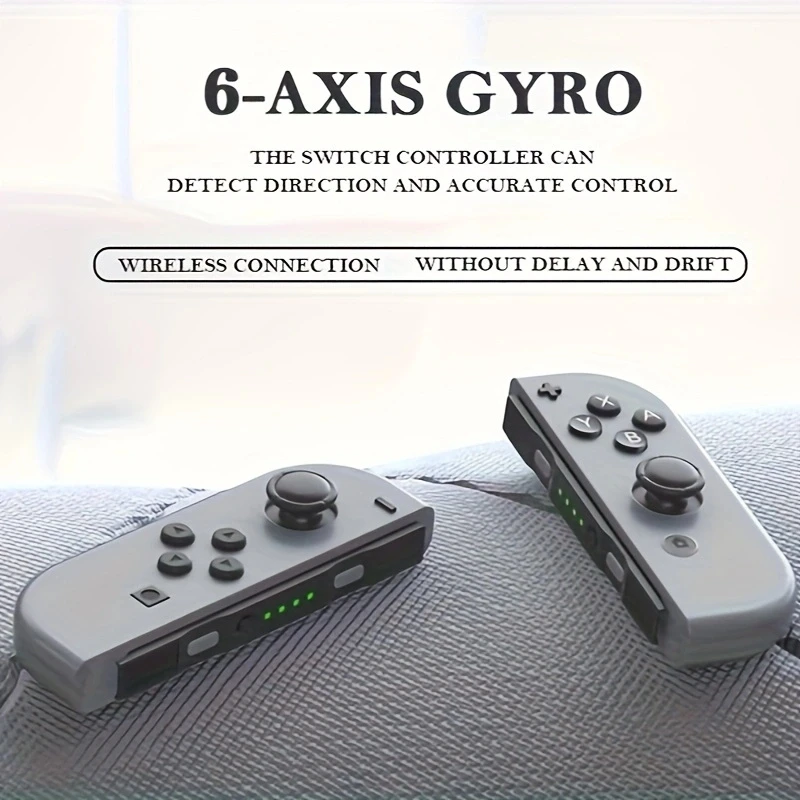 Wireless Controller For Nintendo Switch NS/OLED/LITE Gamepad Joystick Dual Vibration Turbo Remote Control 6 Axis Gyro L/R Joypad image 5