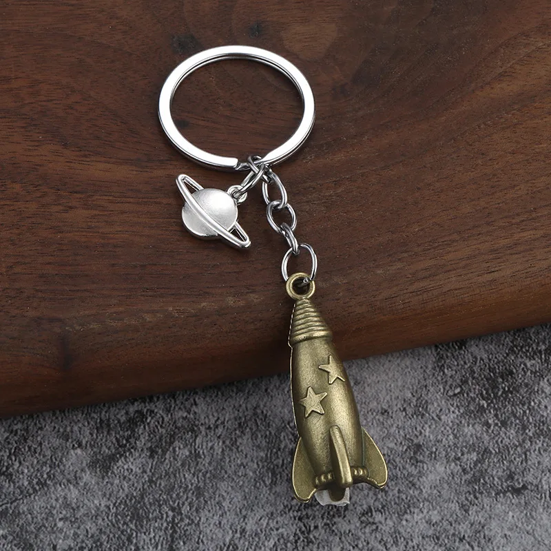 New Hot Sale Around The World Key Chain Aircraft Globe Key Chain Fashion Stewardess Gift