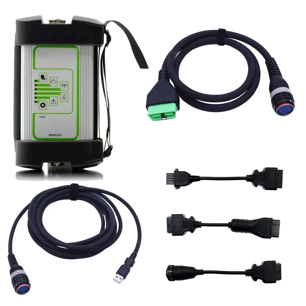 

Для автоматических диагностических инструментов VOLVO, сканер OBD2 для тяжелых грузовиков, M-ack V-olvo с круглым интерфейсом для интерфейса SSD