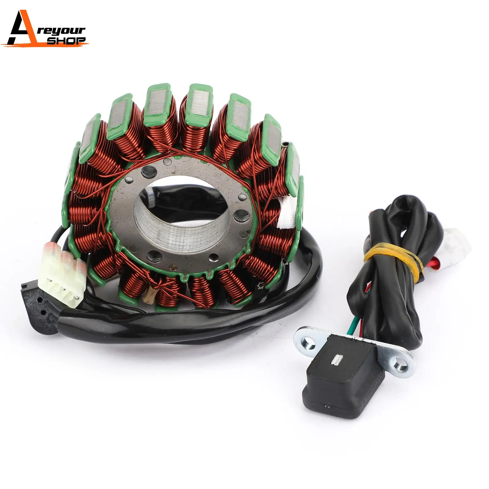 

Areyourshop STATOR GENERATOR ALTERNATOR Fit for Polaris Outlaw 450s & 525 2007-2011 ATV 4011866 Motorcycle Accessories Parts