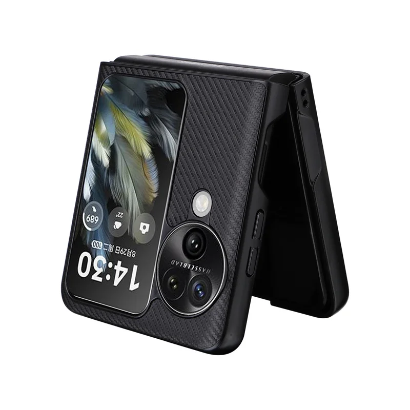 For OPPO Find N3 Flip Case Hard Shockproof Cover Phone Case For OPPO Find N3 Flip Case PU Leather Protective Coque image 4
