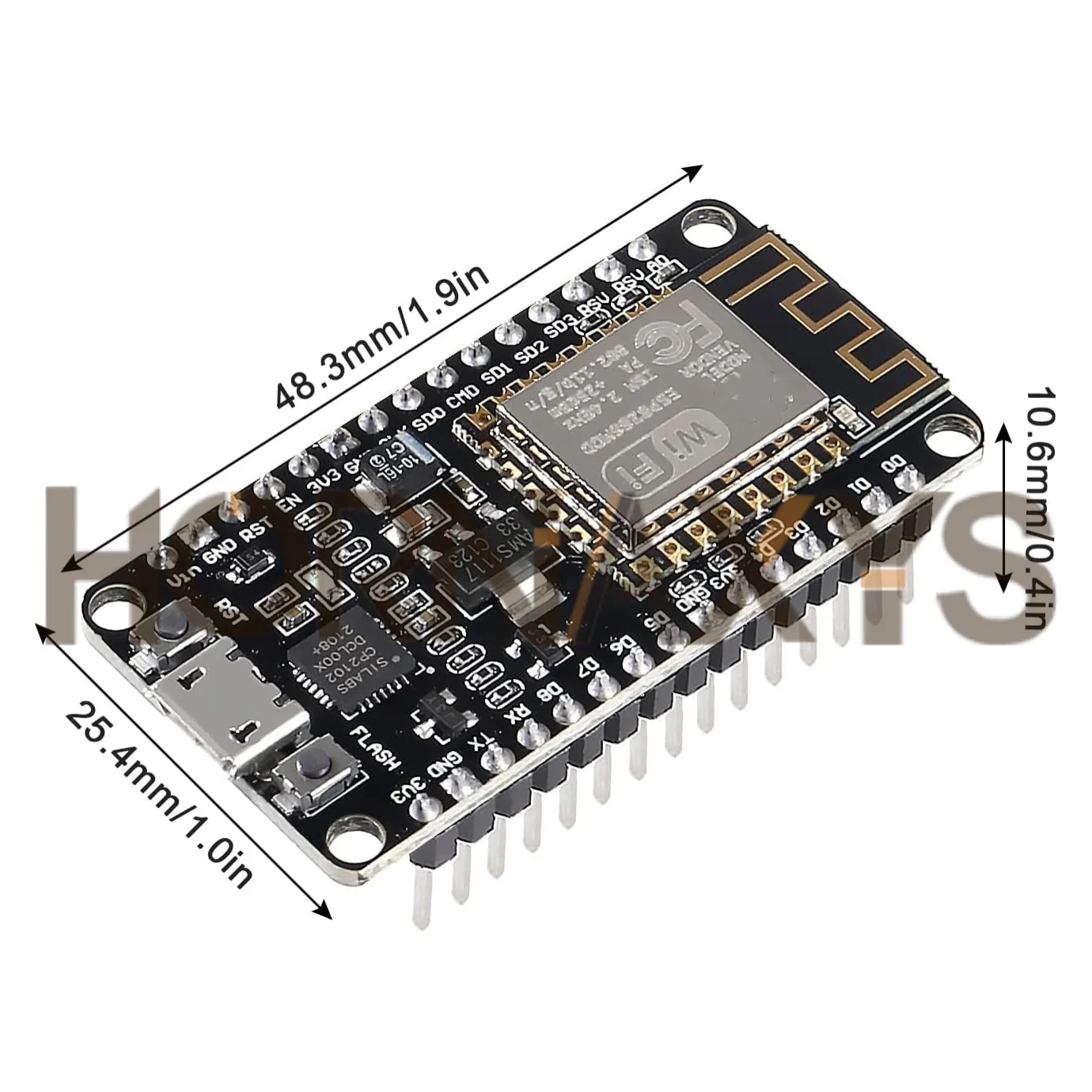 1-10PCS/Wireless Module CP2102 NodeMcu V3 V2 Lua WIFI Internet of Things Development Board Based ESP8266 ESP-12E Type-c usb