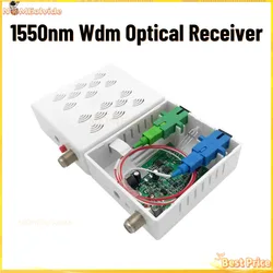Catv Node Mini Ftth 45-1150MHZ FTTH Fiber Converter 1550Nm Wdm Optical Receiver