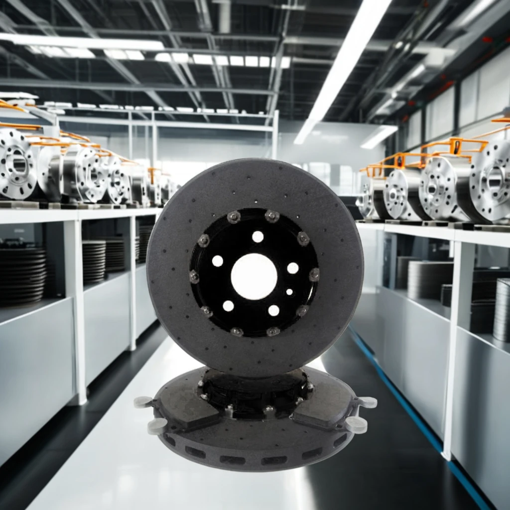 400Mm 390Mm Sport Car Carbon Fiber Ceramic Brake Disc For  M5 E60