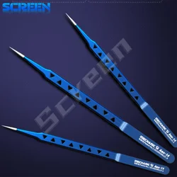 MECHANIC AAC-14 hollow heat-dissipating tweezers, lengthened thickened high hardness tweezers for mobile phone repair tweezer