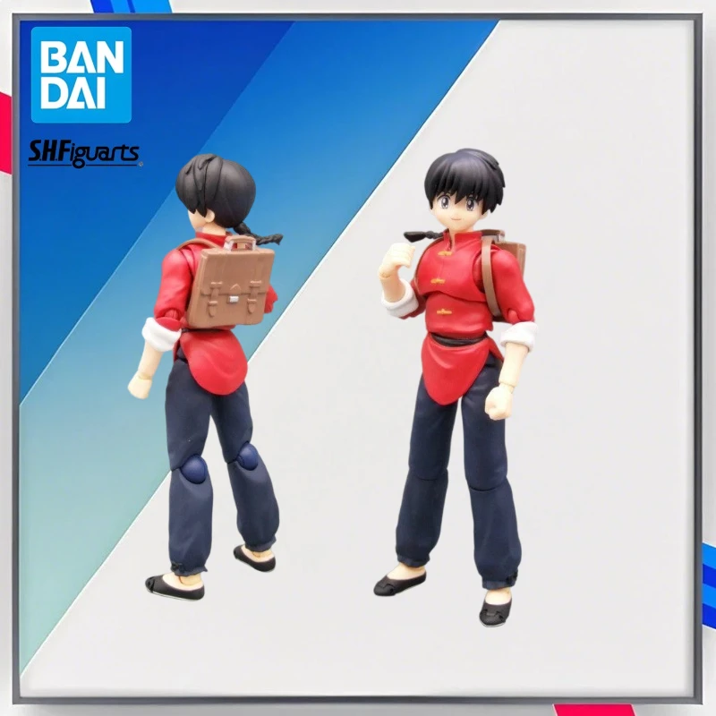 

100%Origina BANDAI SH Figuarts Ranma Saotome Ranma 1/2 in Stock Anime Action Collection Figures Model Toys Figura Gifts