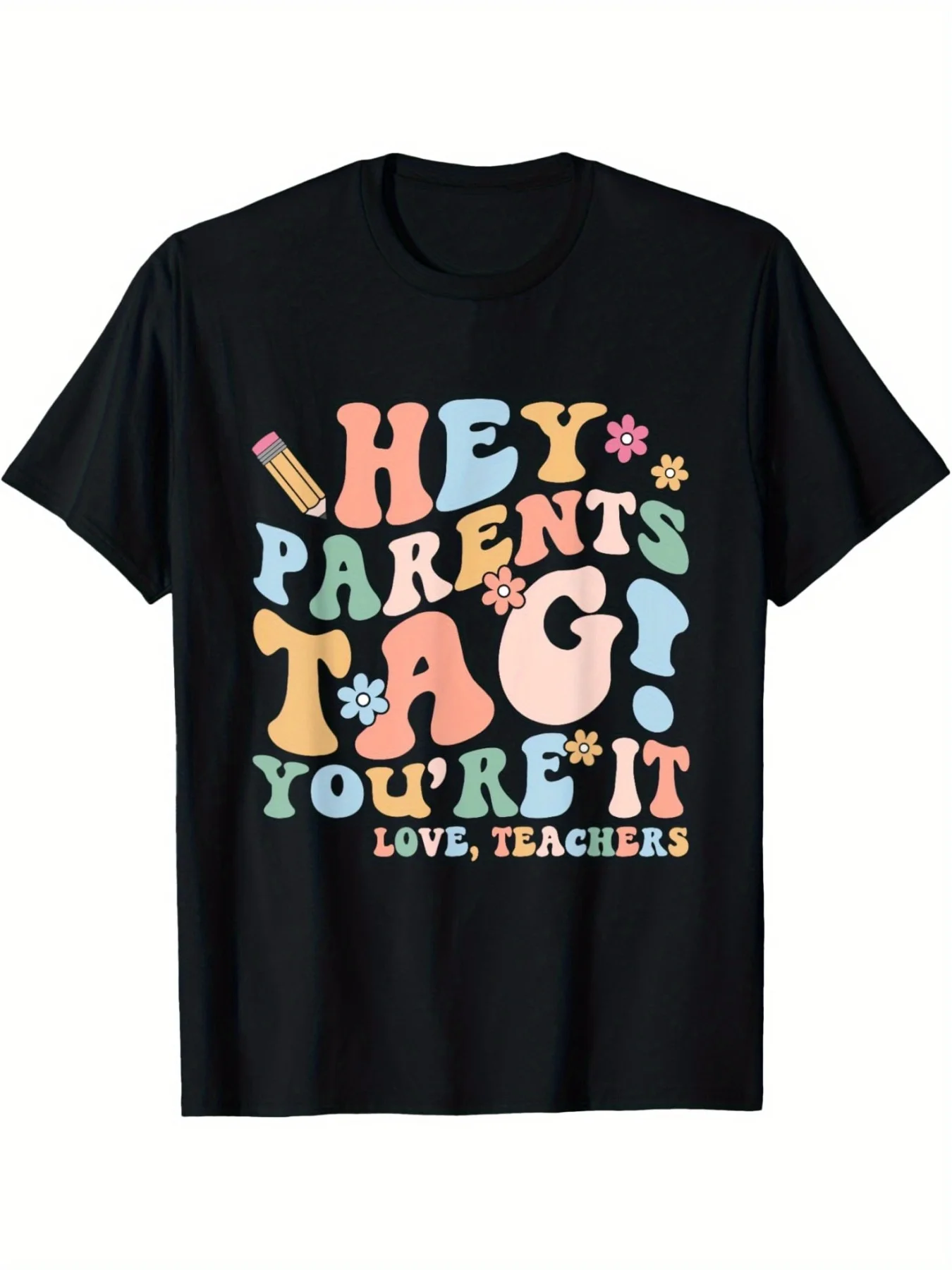 Men'S Graphic Tee Featuring The Phrase 