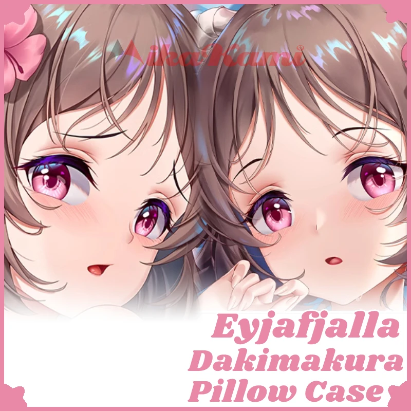 

Eyjafjalla Dakimakura Arknights Game Sexy Pillow Case Hugging Cushion Cover Full Body Pillowcase Home Bedding Decor Otaku Gift