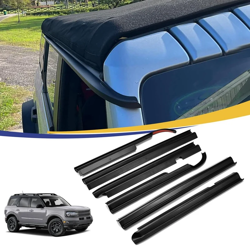 

Rain Guard Side Window Deflectors For Ford Bronco 2021-2023 4 Door Window Visor Rain Diverter Protect Parts