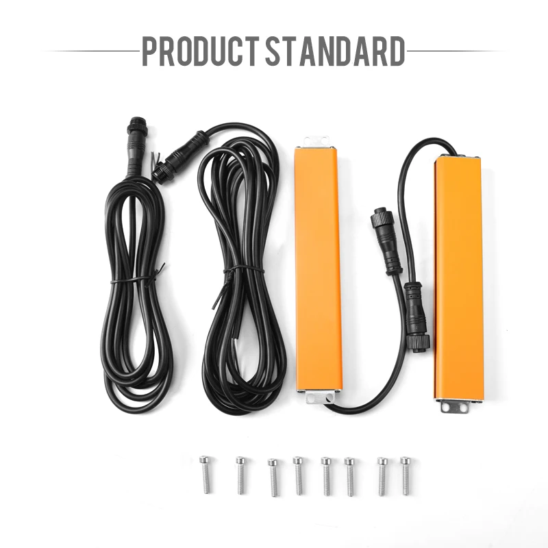 Picture 4: Ultra Slim Safety Light Curtain Only 16mm Thick, 4/8/12 Beams 0.2-1m Height, Low Profile for Automated Systems