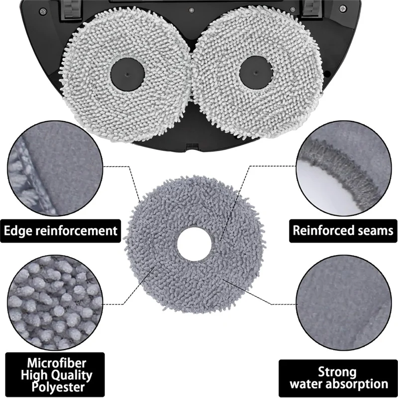 A05G-для Roborock Qrevo S/Qrevo Maxv/Qrevo Pro/Qrevo PLUS комплект аксессуаров для робота-пылесоса запасные части