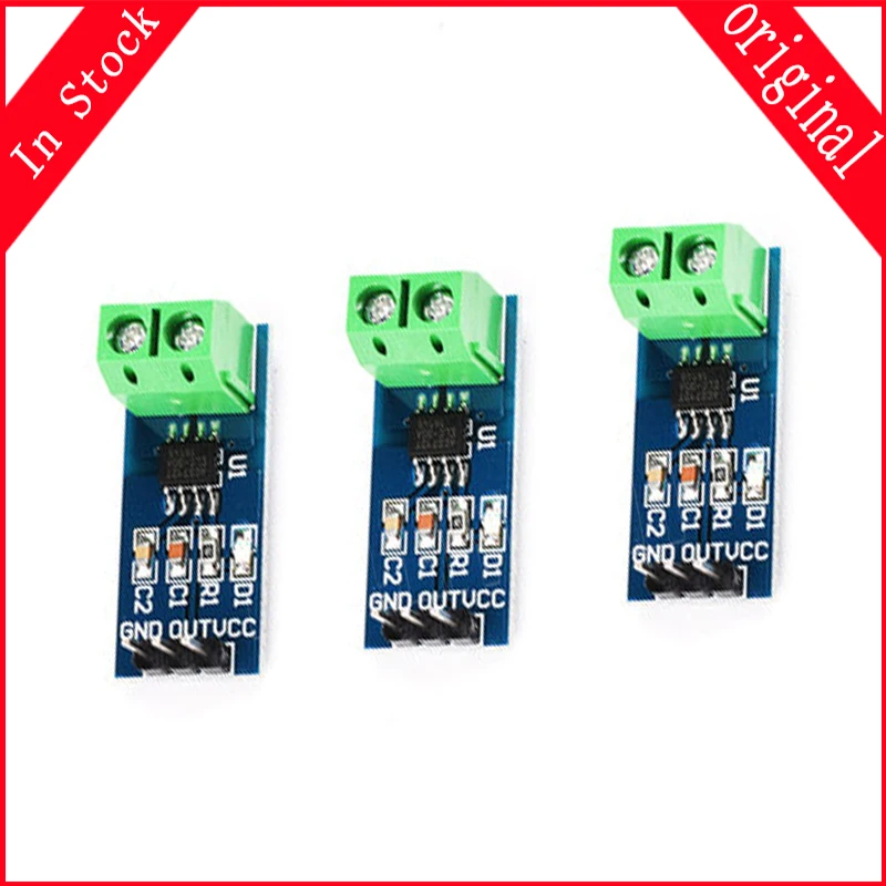 Módulo de Sensor de corriente Hall, rango ACS712, 5A, 20A, 30A, 5A, 20A, 30A, gran oferta