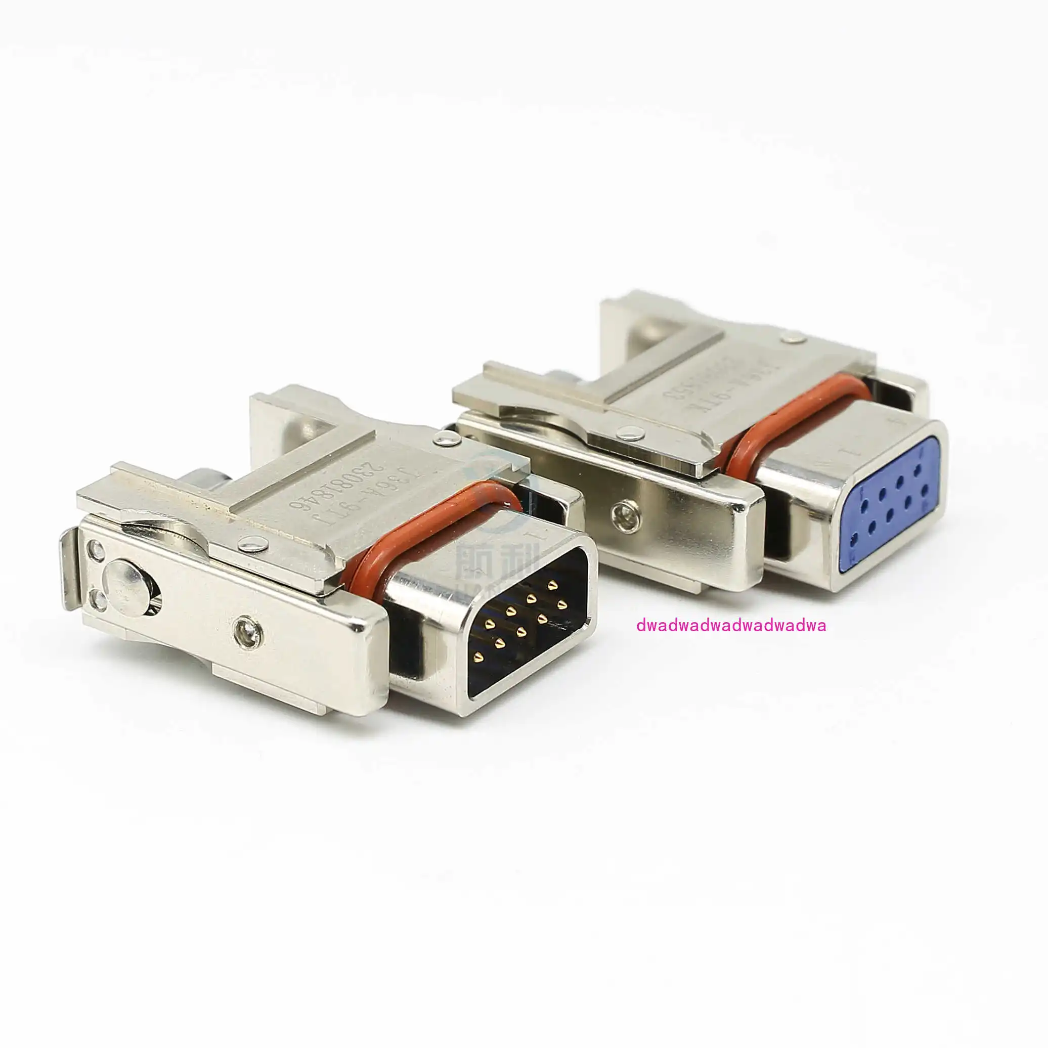 

J36A-9TK + J36A-9TJ rectangular electrical connector 9 pins, aviation plug