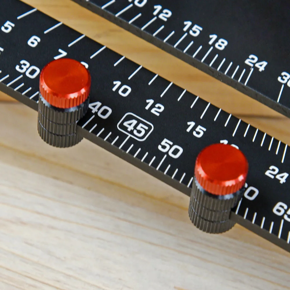 Stair Stringer Gauges With Threads Convencional Quadrado Pára Ferramenta para Parar Carpintaria Fácil Armazenamento Tiras 1pc
