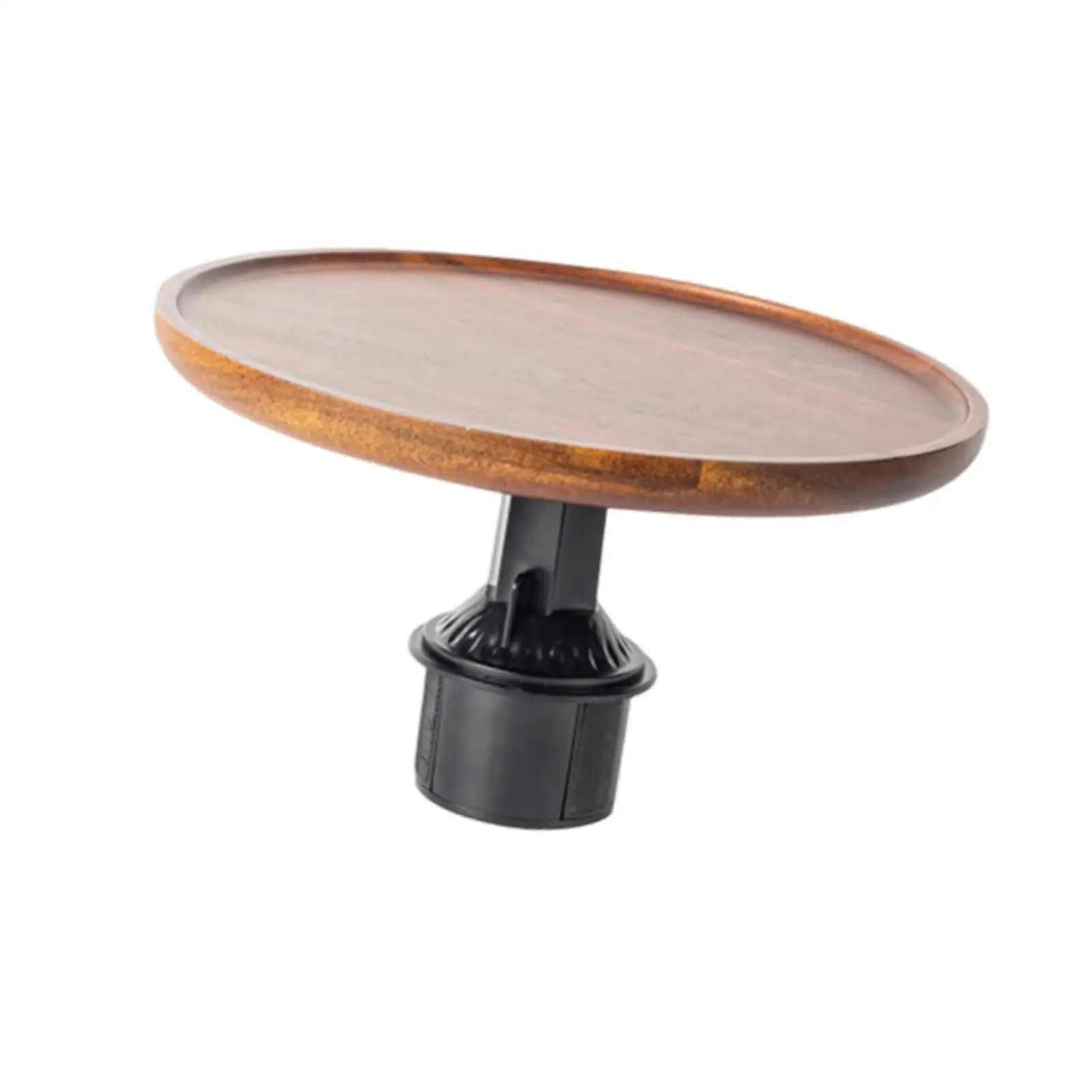 Wood Car Desk Portable Multipurpose Tray Table Interior Car Accessories for Office and Snack Station