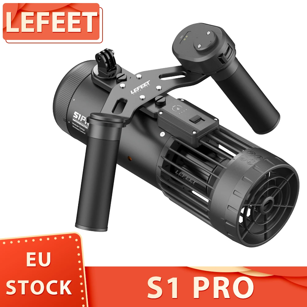 Lefeet S1 Pro Underwater Sea Scooter 4.2Mph Electric Jet Ski Propeller Scuba 40m Diving Motor Water Scooter Snorkel Equipment