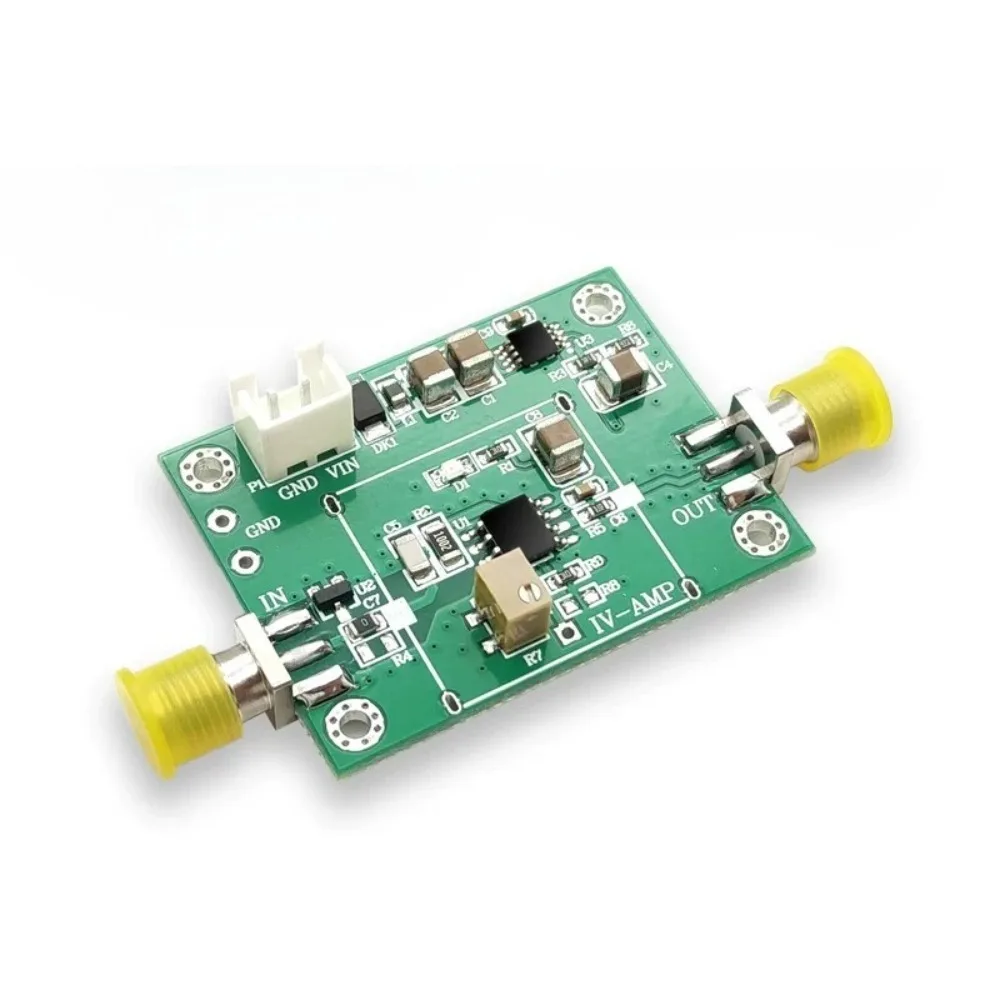 OPA380 High Speed Transimpedance TIA Amplifier Single Power Supply I-V Conversion Board for APD PIN Photodiode Optical Detection