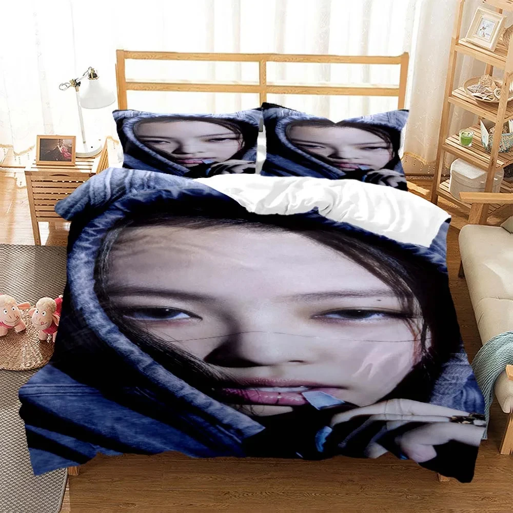 3D Print Top Notch Gril Women Fashion Bedding Set Double Twin King Duvet Cover Comforter Pillowcase Boys Girls Adults Bedroom