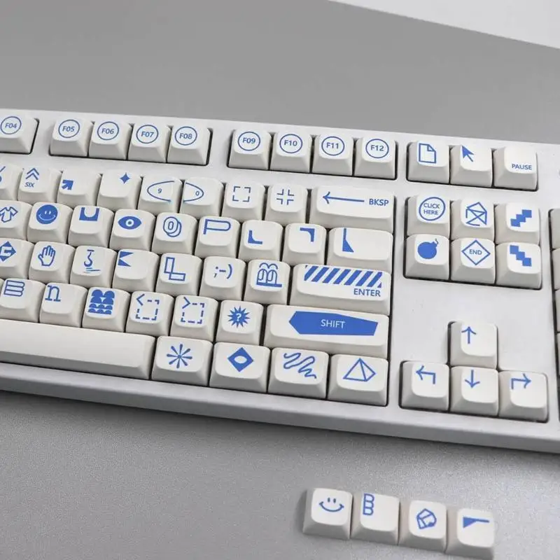 108Keys PBT KeyCaps XDAプロファイル染色