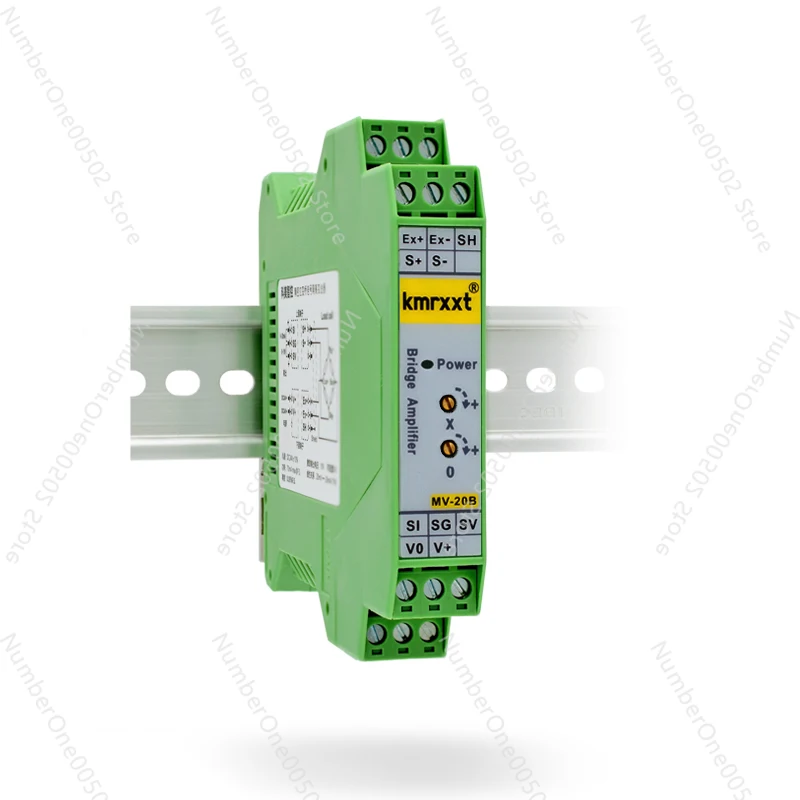 Precision weighing transmitter strain bridge force measuring pressure pull millivolt mV signal amplifier 0-20mA Plus or minus10V