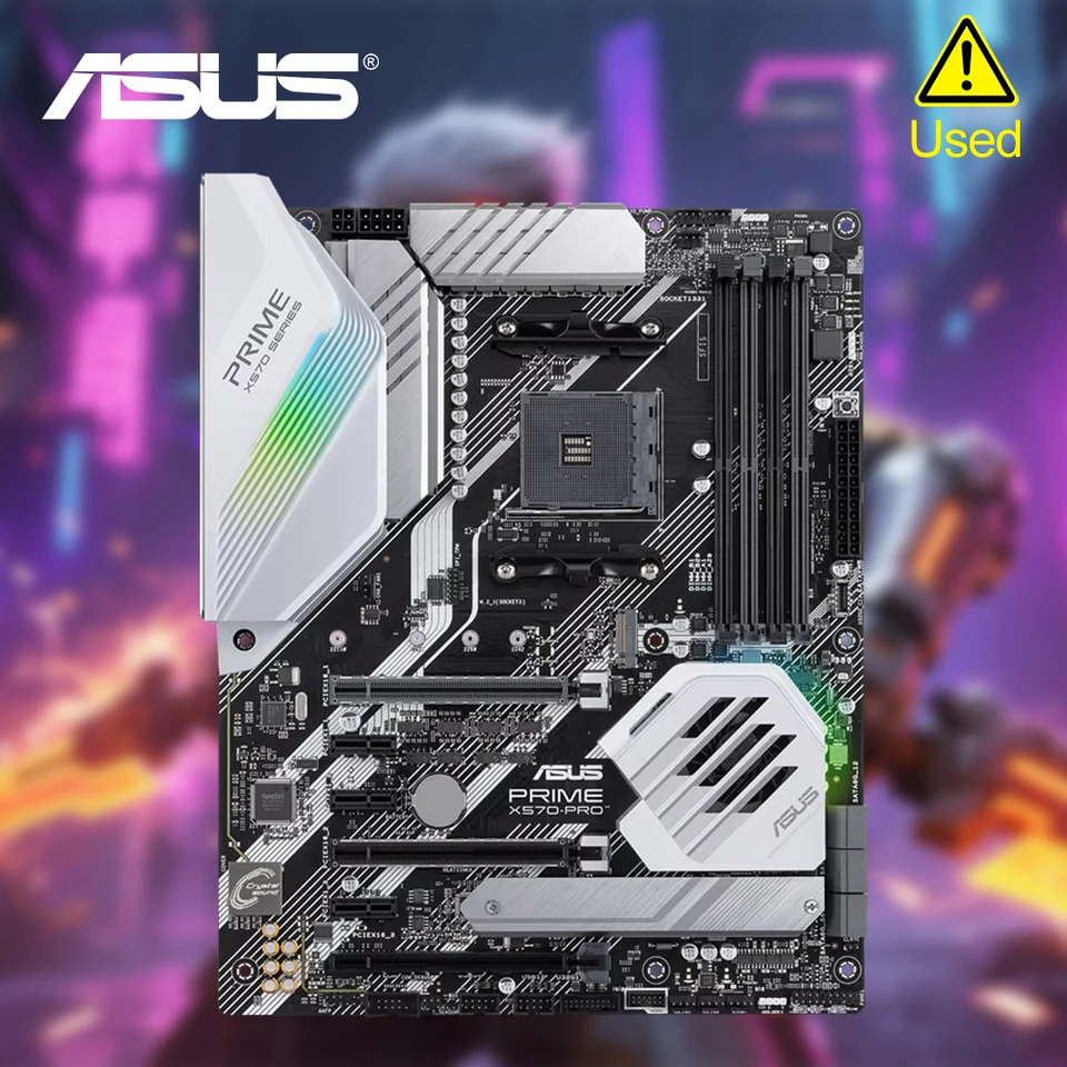 ASUS X570-PRO Motherboard AM4 AMD X570 DDR4 128GB PCI-E 4.0 HDMI