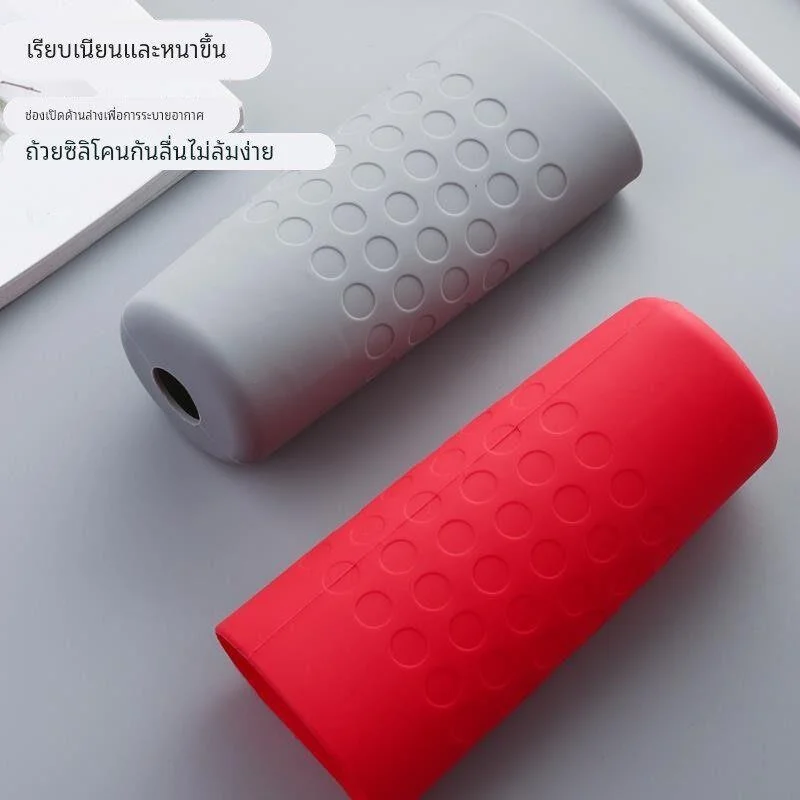capa-protetora-de-silicone-para-copo-de-vidro-caneca-isolada-anti-queda-impermeavel-e-resistente-ao-calor