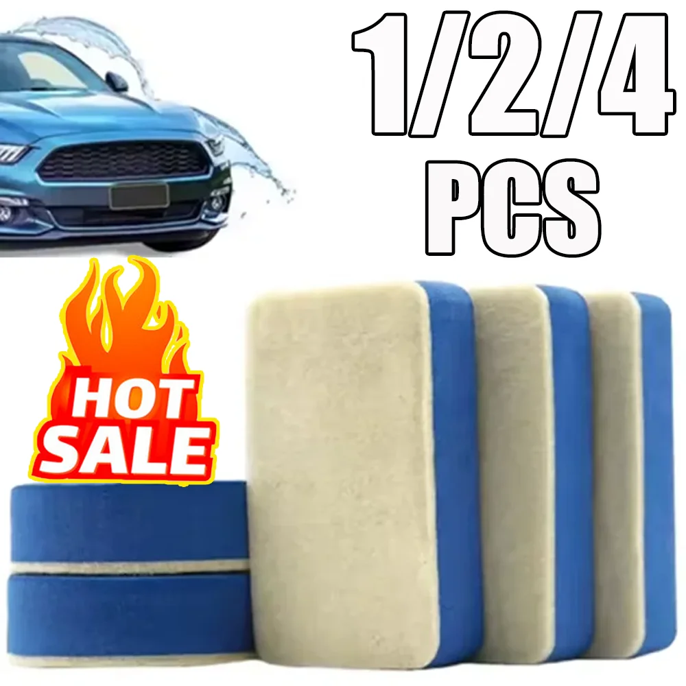 

Car Polishing Pad Applicator Sponge High-quality Cars Window Oil Film Remover Applicator Auto Detailing Clean Tools Accessories