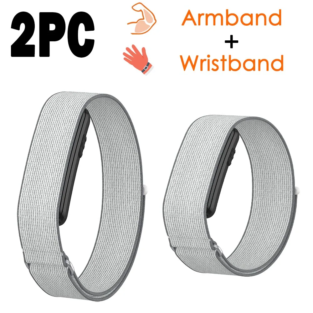 Premium-Nylon-Bizeps-Armband/Handgelenksband für Garmin CIRQA Smart Band Armband Fitness-Tracker-Armband für Garmin CIRQA Smart Band Zubehör