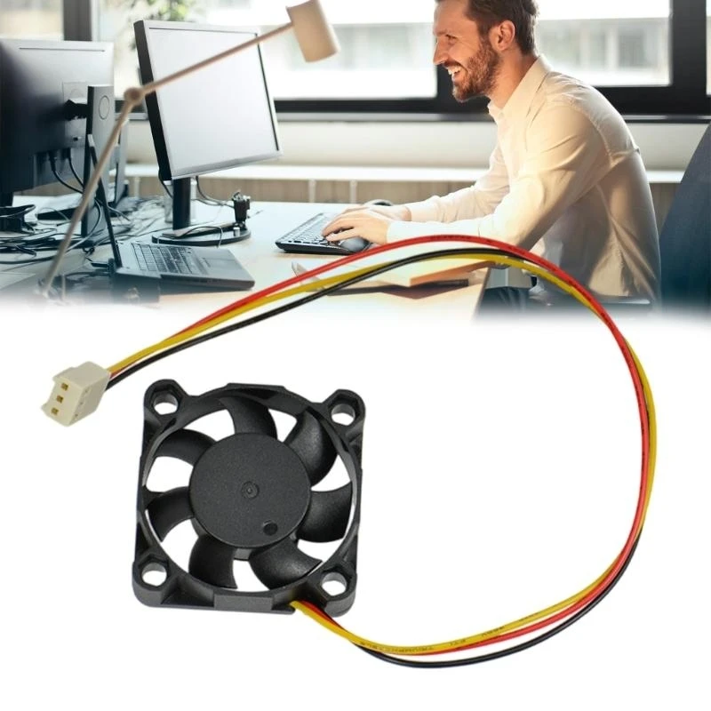 4010 40x40x10 3pin вентилятор 12 В бесщеточных охладителей радиатор для эффективного охлаждения в миниатюрных устройствах
