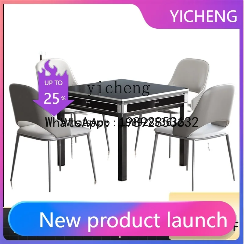 A2-3    automatic household mahjong machine dining tle dual-purpose mahjong tle four-port machine