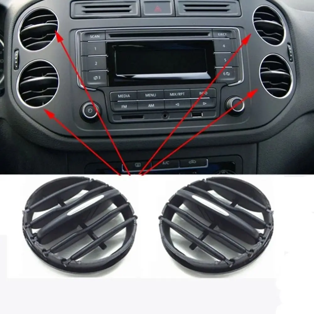 Circulation For Volkswagen Tiguan Car Air Conditioning Vent Cover Air Conditioning Vent Grille Exhaust Valve Grille Air Vent