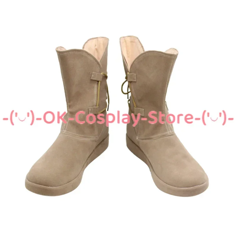 [Customized] Skywalker Rey Cosplay Shoes Anime Game Roleplay Costume Prop Halloween Carnival Party PU Leather Boots