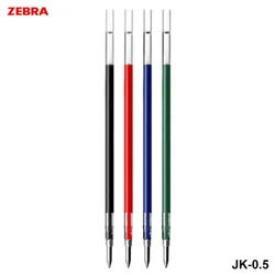12pcs Zebra JK-0.5 Refills for Zebra SJ3 Sarasa 3, J3J2, J4J1 Gel Pen 0.5 Mm-4 Colors (Black, Red, Blue, Green) To Choose
